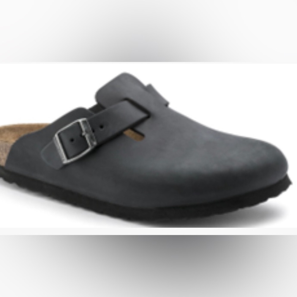 Birkenstock Boston Clog  Size 8 - 8.5.   (Worn Once) Oiled Leather